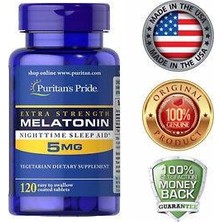 Puritans Pride Melatonin 5 Mg 120 Tablet