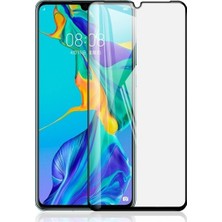 Tekno Grup Huawei P30 Lite Tam Kaplayan 5D Cam Ekran Koruyucu - Şeffaf