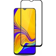 Tekno Grup Samsung Galaxy M30s Tam Kaplayan Şeffaf Silikon Kılıf + 5D Cam Ekran Koruyucu - Şeffaf