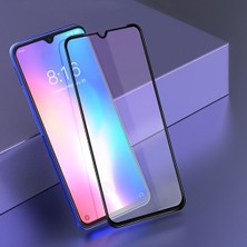 Tekno Grup Samsung Galaxy M30s Tam Kaplayan Şeffaf Silikon Kılıf + 5D Cam Ekran Koruyucu - Şeffaf