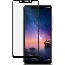 Tekno Grup Xiaomi Note 6 Pro Tam Kaplayan Şeffaf Silikon Kılıf + 5D Cam Ekran Koruyucu - Şeffaf