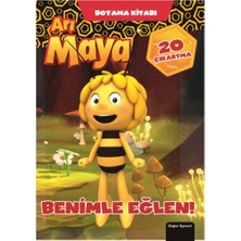 Arı Maya Benimle Eğlen Boyama Kitabı