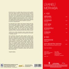 Zülfü Livaneli - Merhaba - Plak