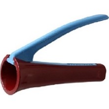 Şık Mutfakçı Bordo Mavi Metal Ceviz ve Fındık Kıracağı