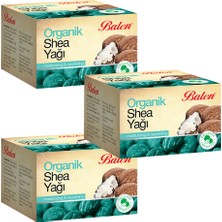 Balen Organik Shea Yağı 50 ml x 3 Adet