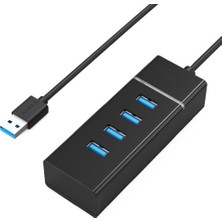 CoverZone USB 3.0 4 Port USB Çoğaltıcı 5gbps Super Speed 30CM