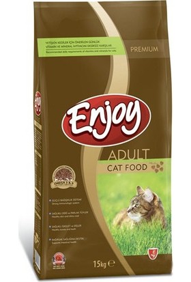Enjoy Tavuklu Yetişkin Kedi Maması 15 Kg