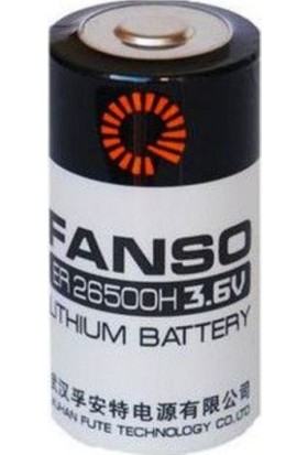 Fanso ER26500H 3.6V Lithium Orta Boy Pil