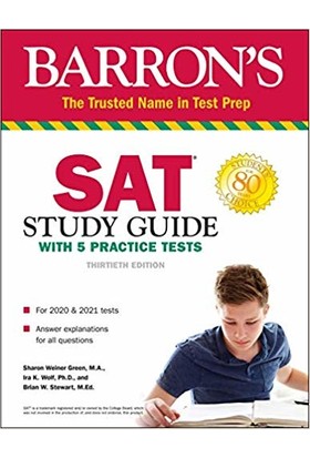 Barron's Sat Study Guide with 5 Practice Tests