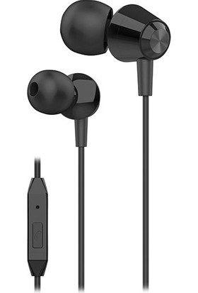 S-link SL-KU160 Mobil Uyumlu Siyah Kulak İçi Mikrofonlu Kulaklık