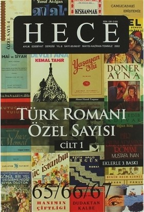 Hece Aylık Edebiyat Dergisi Sayı: 4 - Türk Romanı Özel Sayısı 65/66/67 (2 Cilt Takım)