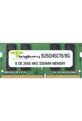Bigboy B26D4SC19/8G 8GB 2666MHz DDR4 Ram