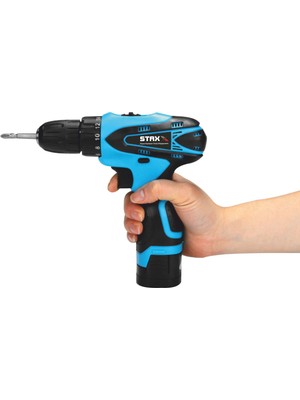 Staxx Power 18 V 3 Ah Lİ-ON Çift Akülü Vidalama Darbeli Matkap Led Göstergeli 2 Uç Hediyeli