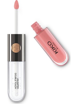 Kiko Milano Ruj - Unlımıted Double Touch - 101 Soft Rose - Uzun Süre Kalıcı Parlak / Mat Likit Lipstick