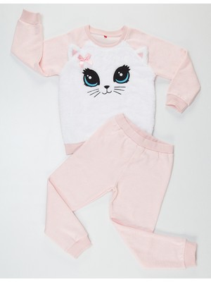 Denokids Baby Cat Kız Eşofman Takım