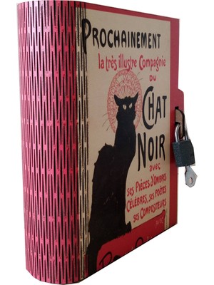 Pratik Dekor Chat Noir Kitap Kutu Kumbara
