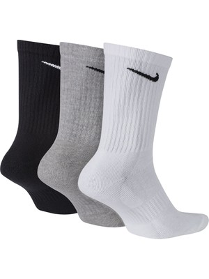 Nike SX7664-901 Everyday Cushioned 3 Lü Çorap Seti