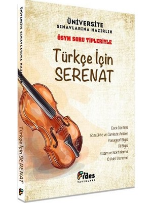 Fides Yayınları ÖSYM Soru Tipleriyle Türkçe İçin Serenat