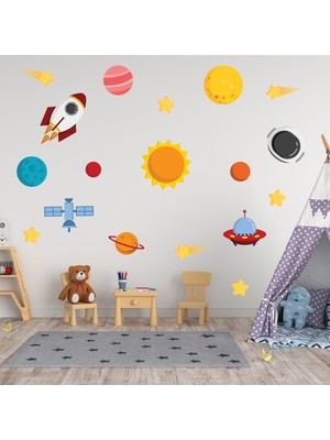 Tilki Dünyası Gezegenler Uzay Aracı Uydu Göktaşı ve Yıldızlar