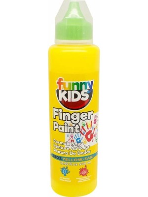 Funny Kids Parmak Boyası 500 ml - 2802 Sarı