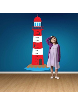 Kt Decoration Uzay Istasyonu Boy Ölçer Çocuk Odası Duvar Sticker