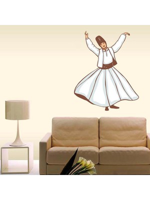 Kt Decoration Semazen Modern Duvar Sticker