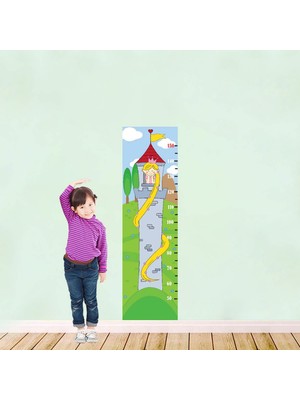 Kt Decoration Rapunzel Boy Ölçer Gelişim Tablosu Sticker
