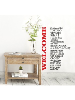 Kt Decoration Hoşgelsin Duvar Sticker