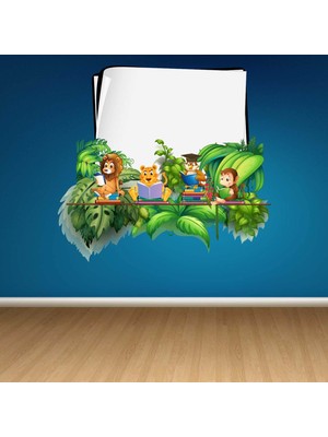 Kt Decoration 3D Yazılabilir - Silinebilir Duvar Sticker