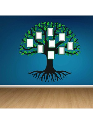 Kt Decoration Aile Soy Ağacı Fotoğraf Albümü Duvar Sticker Xl
