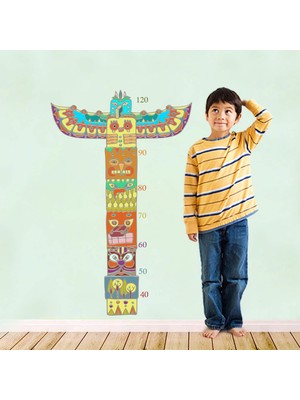Kt Decoration Kt Decor Desenli Kartal Boy Ölçer Gelişim Tablosu Sticker