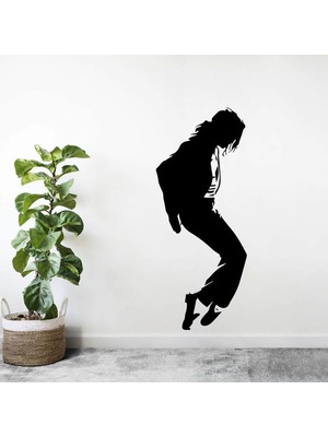 Kt Decoration Kt Decor Mıcheal Jackson Silüeti Modern Duvar Stickeri