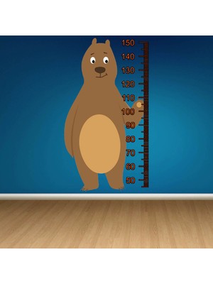 Kt Decoration Kt Decor Düşünceli Ayıcık Çocuk Odası Duvar Sticker