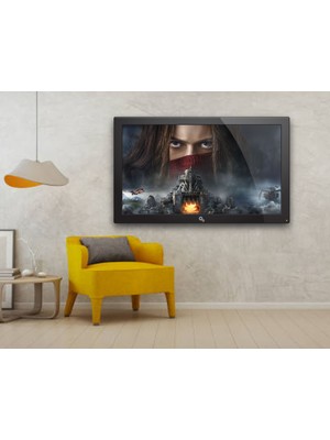Kt Decoration Kt Decor Mortal Engine 3D Tv Çerçeveli Duvar Sticker