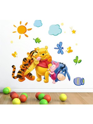 Kt Decoration Winnie The Pooh Arkadaşlar Çocuk Odası Duvar Dekorasyonu