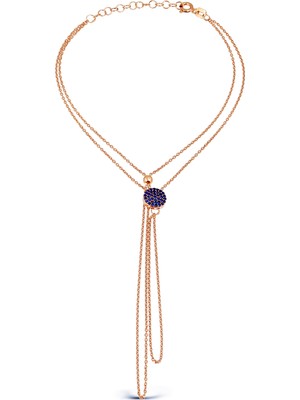 Argentum Concept Çift Zincirli Gümüş Tasarım Şahmeran