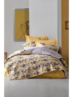 Cotton Box Minimal Serisi Çift Kişilik Complete Set - Elon Sarı