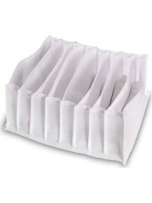 Serra Home Organizer 8 Gözlü - Dolap Içi Kıyafet Organizer 15 x 41 x 30 cm