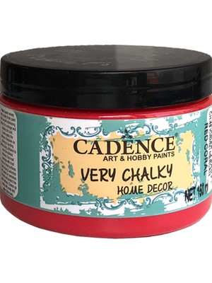 Cadence Very Chalky Mobilya Boyası 150 ml CH49 Mercan Kırmızı