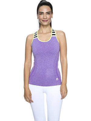 Fit21 Tank Spor Dar Atlet Mor