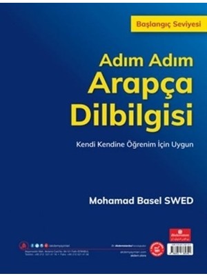 Akdem Yayınları Adım Adım Arapça Dilbilgisi - Başlangıç Seviyesi