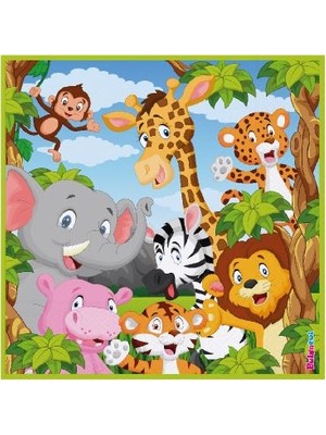 Kikajoy Safari Peçete 16 Adet