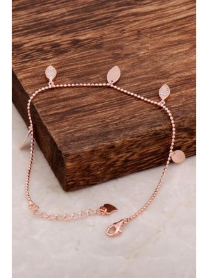 Sümer Telkari Tasarım Rose Gümüş Bileklik 3198