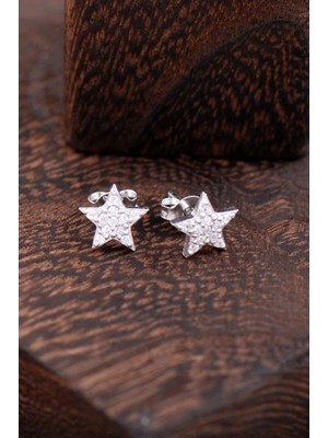 Sümer Telkari Yıldız Gümüş Küpe 2311