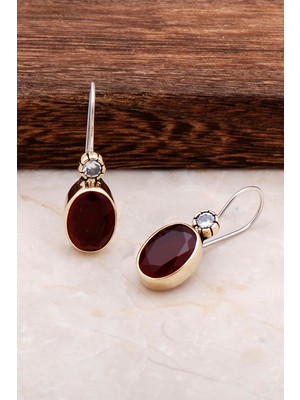 Sümer Telkari Elişi Tasarım Gümüş Küpe 4717