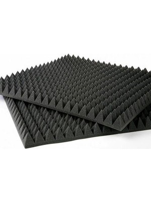 Bant Marketim 40 mm Yanmaz Akustik Piramit Sünger 50 Dns 100 x 100 cm 1m²
