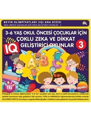 3-6 Yaş Okul Öncesi Çocuklar İçin Çoklu  Zeka ve Dikkat Geliştirici Oyunlar 3