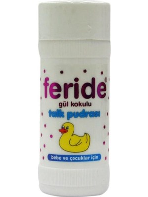 Superclean Feride Gül Kokulu Pudra 75 gr Bebe ve Çocuklar İçin Hafif ve Yumuşak Formül