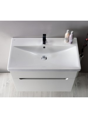 Turkuaz Seramik Elite Etajerli Lavabo 60  x  45 cm