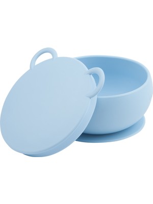 OiOi Silikon Kapaklı Kase 100 ml Hacimle 6 Ay Üstü Bebekler İçin Ergonomik Tasarım